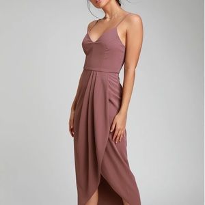 Mauve Lulus Dress